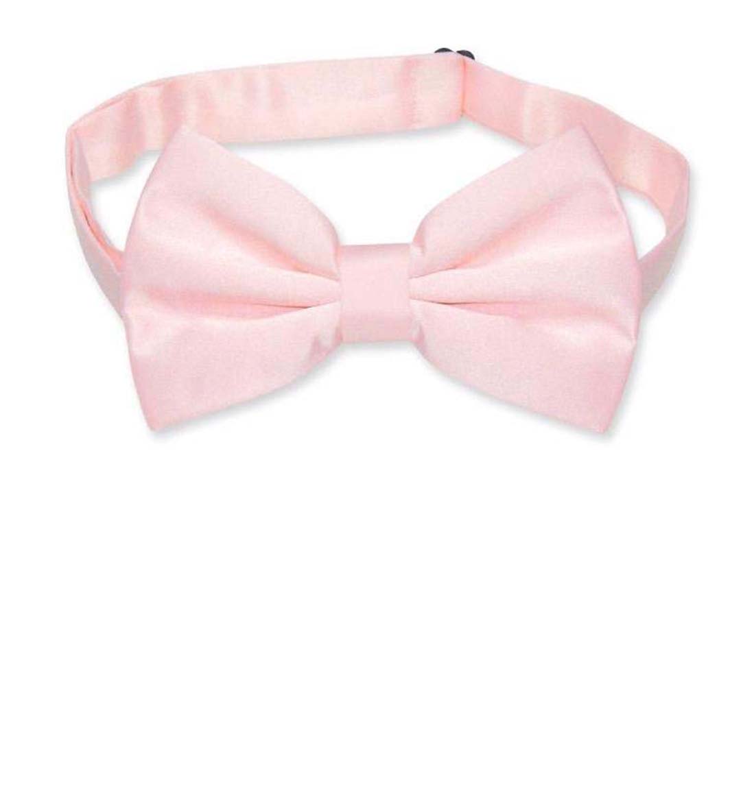 Men’s Premium Solid Bowties for Men’s Premium Suits and Tuxedos – Pink